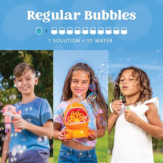 JOYIN 32 oz Concentrated Bubble Solution (Green) for Kids, Boys and Girls Summer Game, Party Favors, Summer Outdoor Fun, Pretend-Play Toys, Educational Toys, and School Classroom Prizes