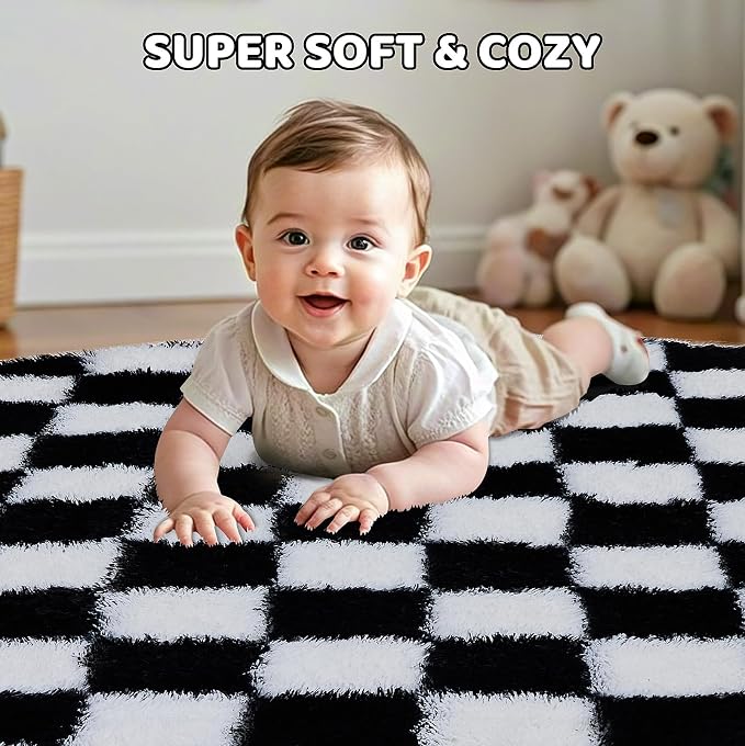 TOOHUB Super Soft Rug, Round Rug - Image 7