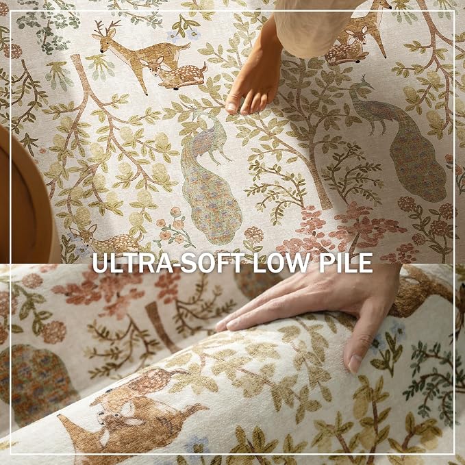 Runner Rugs Washable Kitchen Runner: 2'6"x8' Hallway Runner Rug Stain Resistant - Image 5