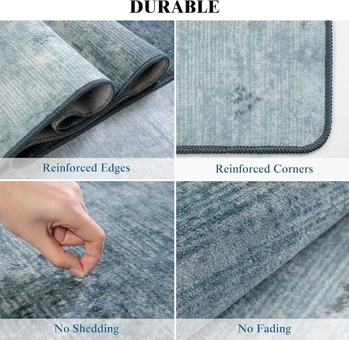 LIANLAM Washable Rug 9x12 Area Rugs - Image 6