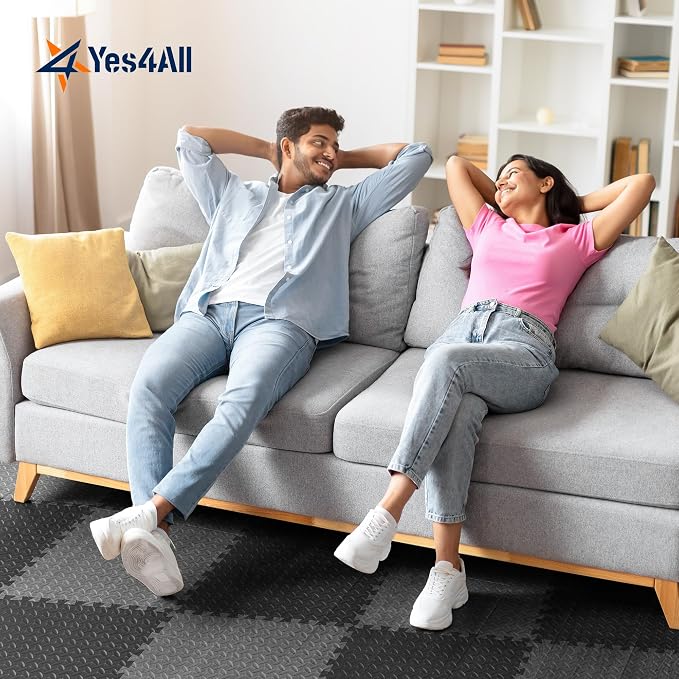 Yes4All 24SQFT-120SQFT Puzzle Exercise Mat - Image 6