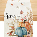 Siilues 220 GSM Fall Table Runner 13x60 Inch Home Party Decor | Watercolor by SiiluesOfficial
