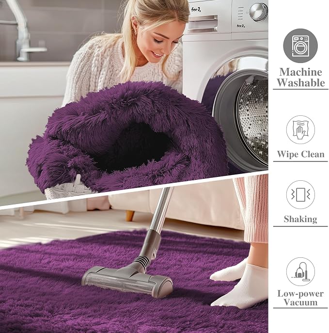 OLANLY 2x4 Machine Washable Runner Rugs - Image 2