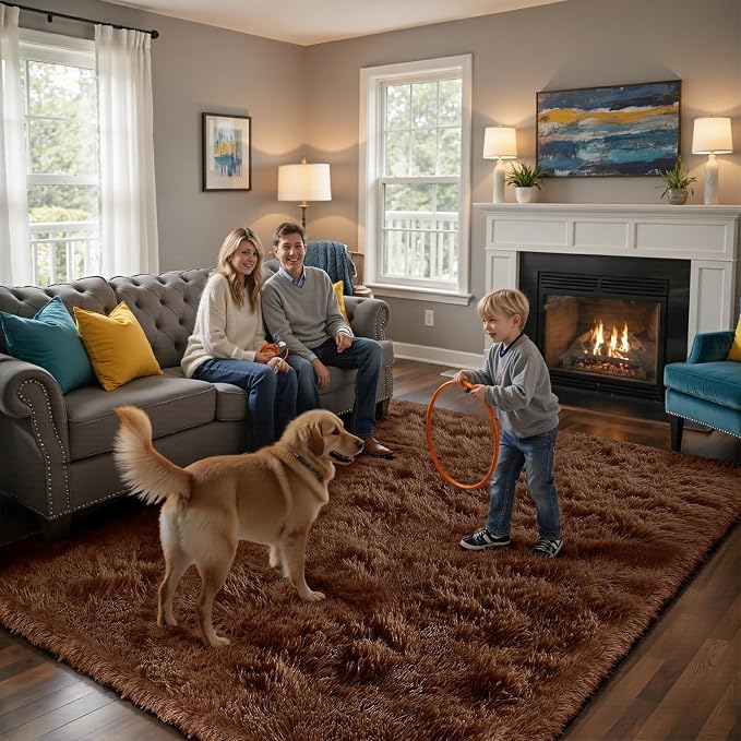 Soft Runner Rugs for Bedroom, Bedside Rug for Living Room Bedroom Room Home - Image 5