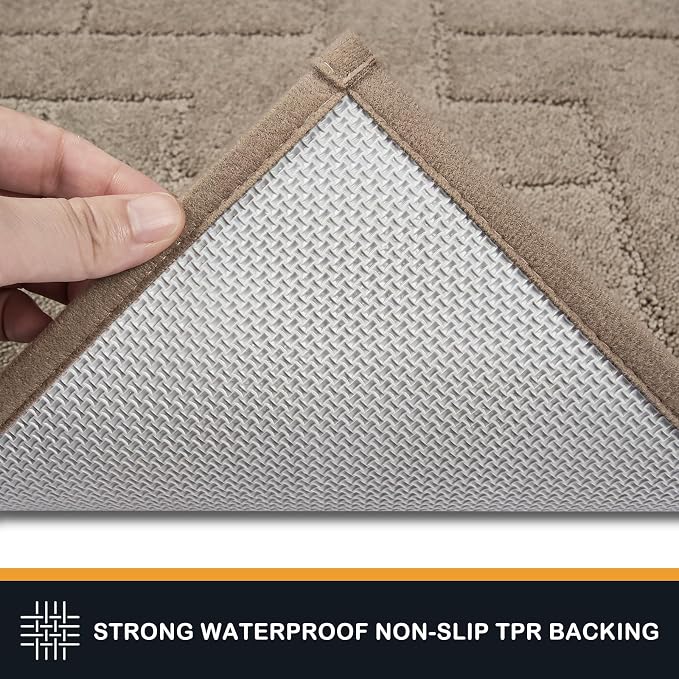 PURRUGS Dirt Trapping Door Mat 24" x 70", Non-Slip Machine Washable Entry Rug - Image 6