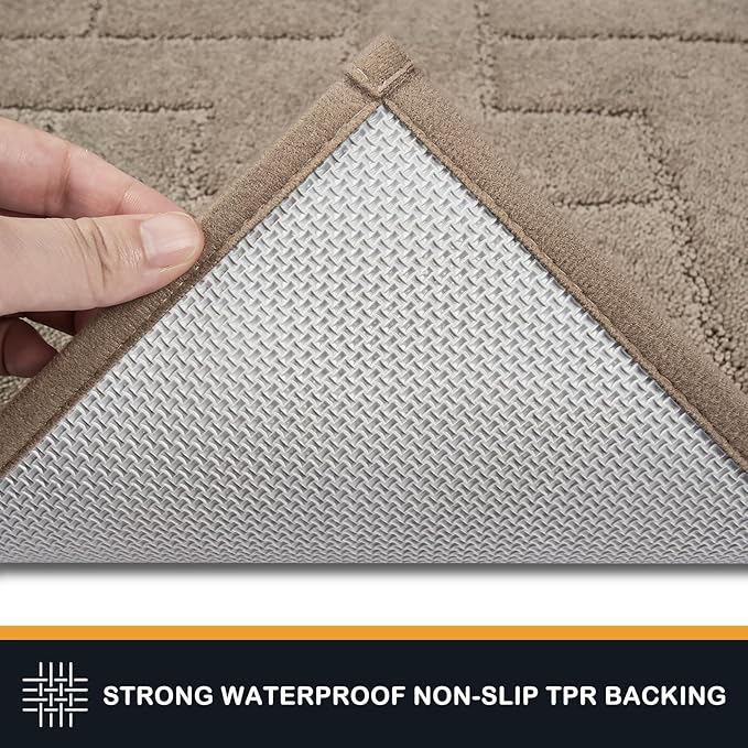 PURRUGS Dirt Trapping Door Mat 24" x 59", Non-Slip Machine Washable Entry Rug - Image 4