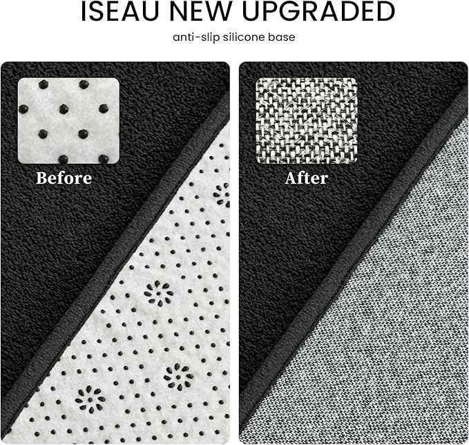 ISEAU 4x6 Rug for Bedroom, Soft Memory Foam Carpet - Image 2