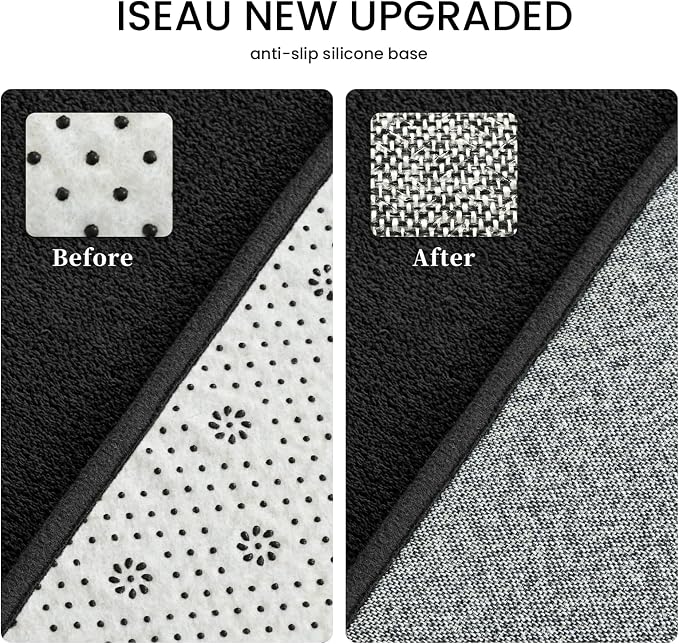 ISEAU 3x5 Rug for Bedroom, Soft Memory Foam Carpet - Image 4