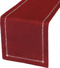 Grelucgo Handcrafted Solid Color Dining Table Runner, Double-Hemstitched by Grelucgo