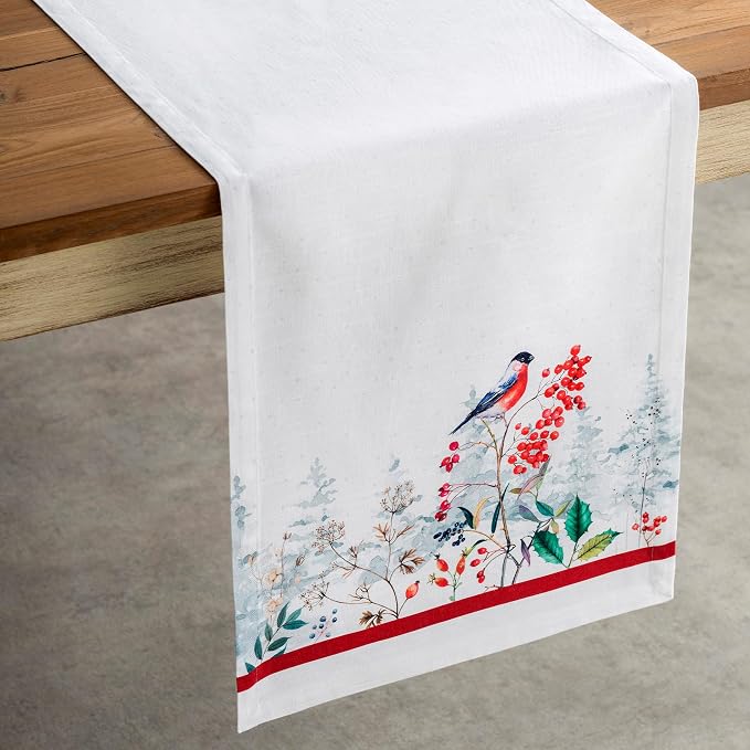 Maison d' Hermine Table Runner 100% Cotton 14.50" x 60" | Table Runners 60 - Image 9