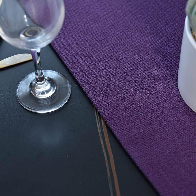Dinning Table Runner Cloth 12 x 60 Inches Farmhouse Kitchen Coffee Burlap Table - Image 3