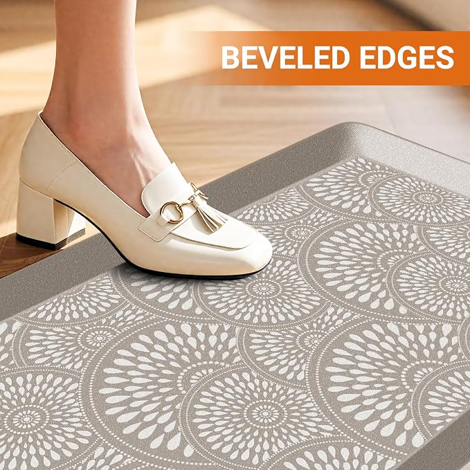 Mattitude 4/5 Inch Kitchen Mat, 20x39in Heavy Duty Ergonomic Comfort Foam - Image 6