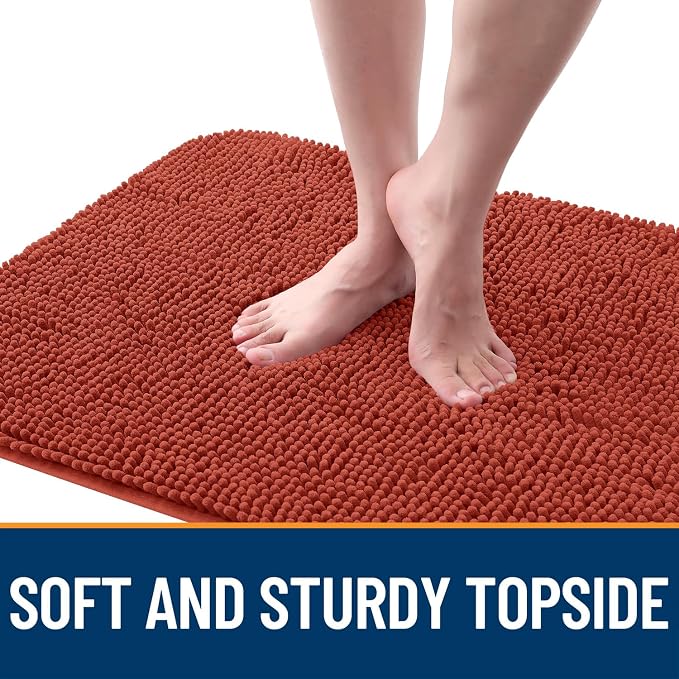 OLANLY Dog Door Mat for Muddy Paws 47x20, Absorbs Moisture and Dirt, Absorbent - Image 4