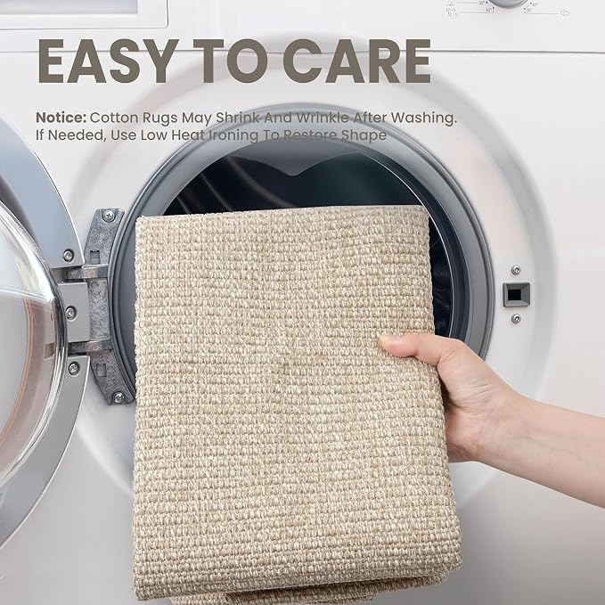 EARTHALL Washable Runner Rug 2x4 Ft Non Slip Runners - Image 3
