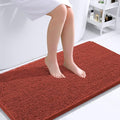 OLANLY Large Bathroom Rugs 40x24, Soft Absorbent Chenille Bath Rugs, Rubber by OLANLY