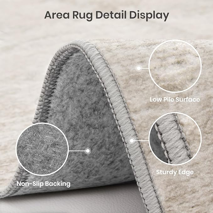 Valenrug Washable Rugs 4x6 - Image 6