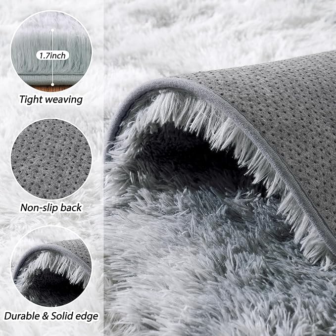 Ultra Soft Rugs for Living Room Bedroom, 5x7 Area Rugs for Living Room - Image 5