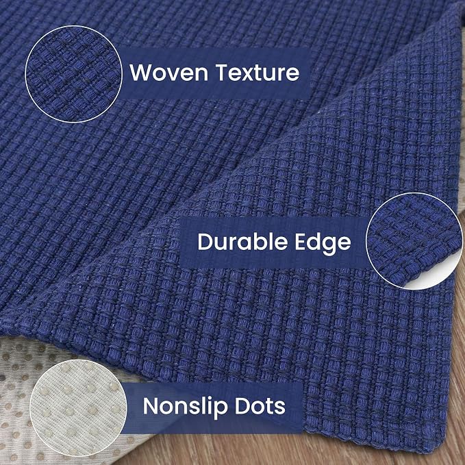 IOHOUZE Washable Exrea Long Hallway Runner Rug 3x16 Non Slip Rubber Backed - Image 6