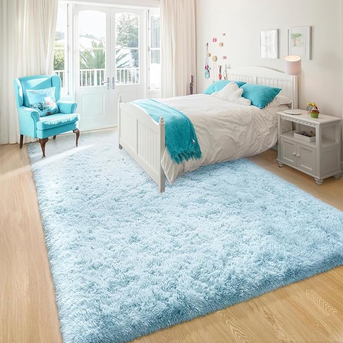 YJ.GWL Area Rugs for Living Room Bedroom, 8x10 Machine Washable Large Light - Image 7
