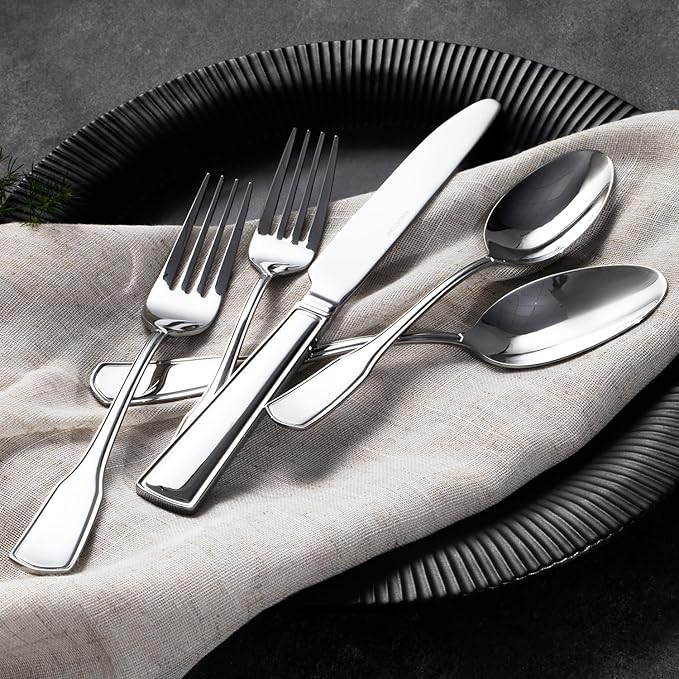 20 Piece Silverware Set for 4, 18/10 Stainless Steel | 18/10 Stainless Steel - Image 5