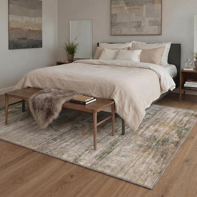 BEIMO Area Rugs 8x10 for Living Room Bedroom, Modern Abstract Machine Washable - Image 2