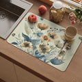Vinyl Placemats Set of 6-12x17 Inch by NEIGELUO