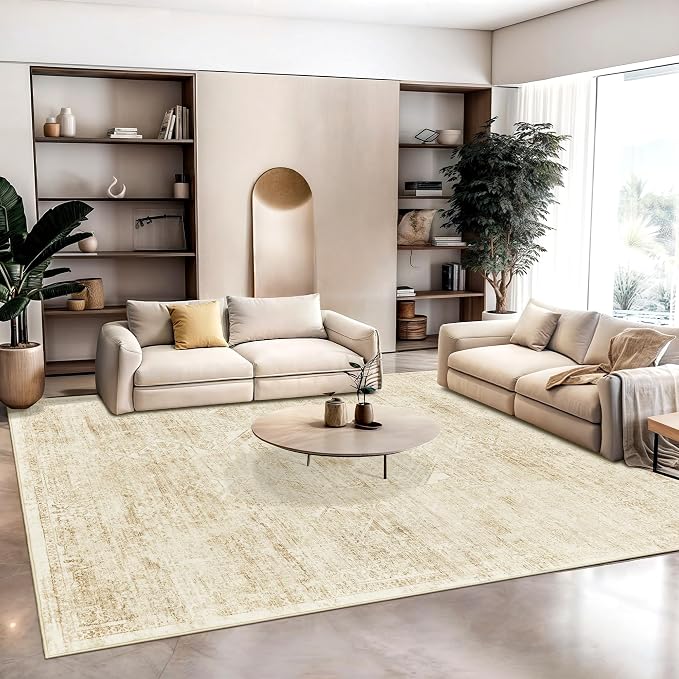 Soalmost Washable Area Rug 10x14, Large Soft Rugs - Image 9
