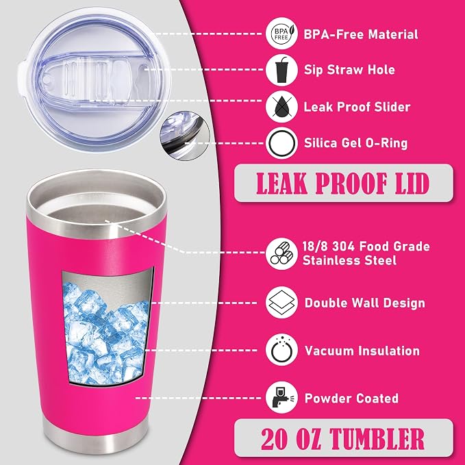 20oz Tumbler Insulated Coffee Tumblers - Image 2