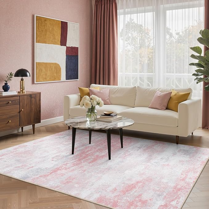 BEIMO Area Rugs 8x10 for Living Room Bedroom, Modern Abstract Machine Washable - Image 2