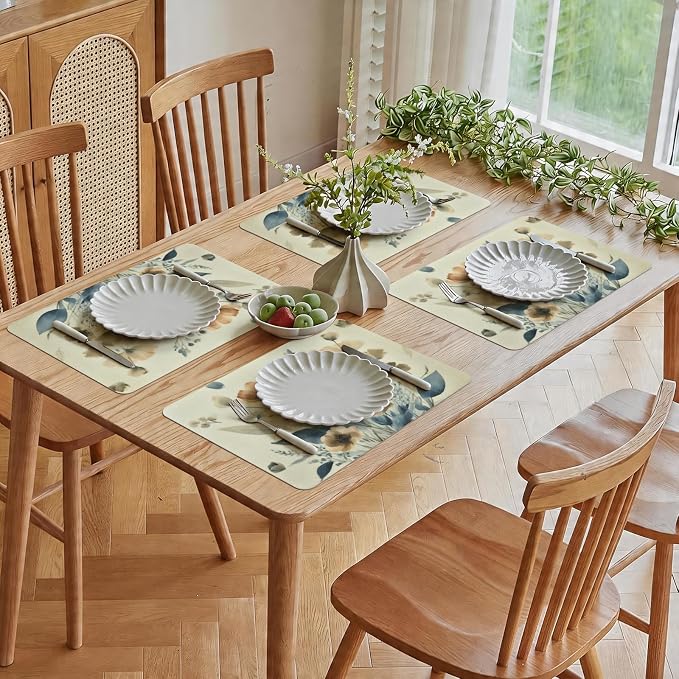 Vinyl Placemats Set of 6-12x17 Inch - Image 2