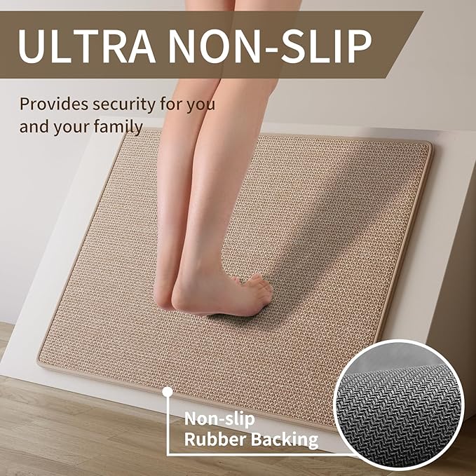 YDKGL Kitchen Rugs and Mats Non Slip Washable, Absorbent Runner Rugs - Image 3