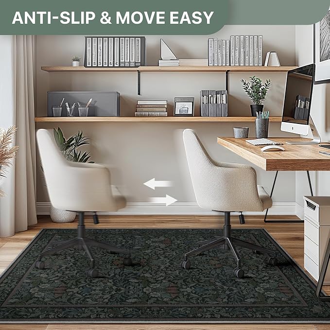 36"x60" Office Chair Mat for Hardwood Tile Floor, Under Desk Carpet Protector - Image 5