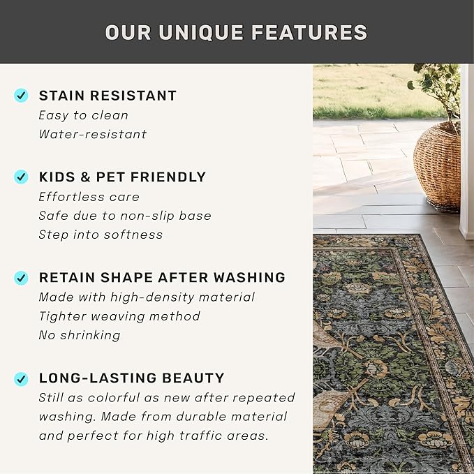 Large Entryway Rugs Indoor - Image 8