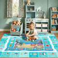 ABC Kids Ocean Rug for Playroom, 4x6 ft Alphabet Classroom Rug, Educational by GRAMBET