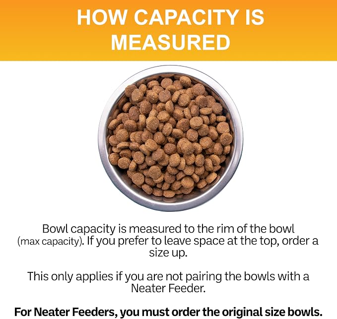 Neater Pet Brands 7 Cup Stainless Steel Dog Bowls, Dog Food Bowl & Water Bowl - Image 6