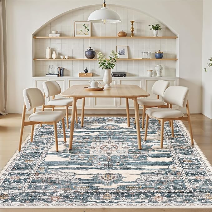Washable 10x12 Area Rug for Living Room - Image 7