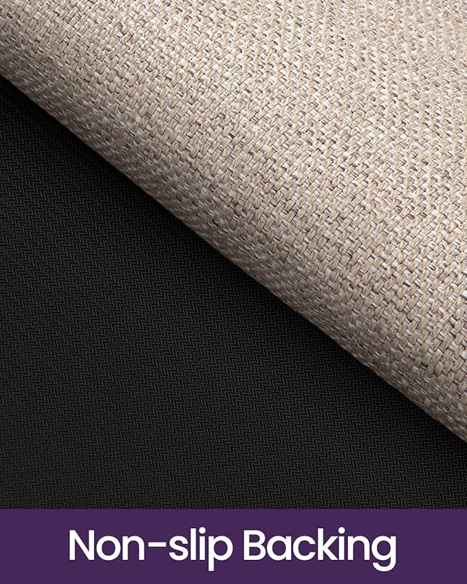 DEXI Ultra Thin Door Mat Indoor Entrance 35x56, Non Slip Rubber Backed Entryway - Image 6