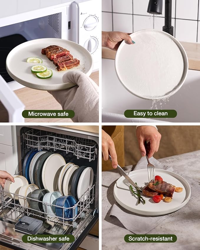 Famiware Star Plates and Bowls Sets, Chip & Scratch Resistant. Microwave & - Image 7