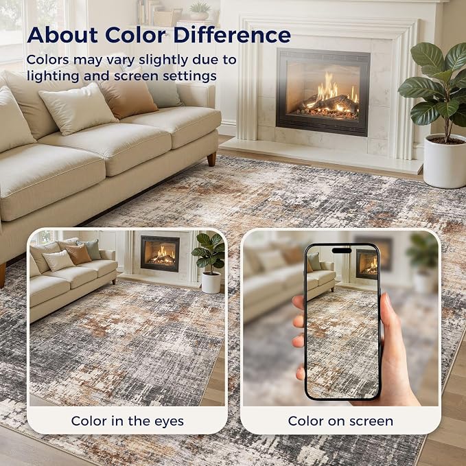 DMOYEST Area Rug Living Room Rugs - Image 5