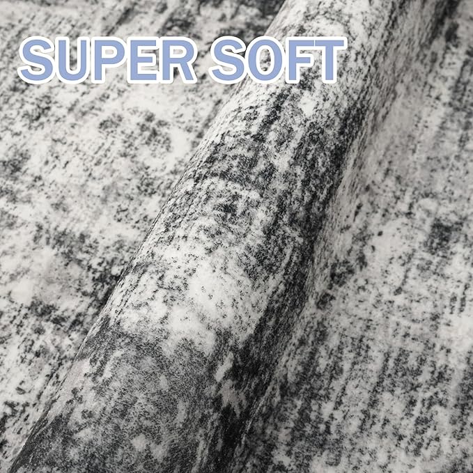 IOHOUZE Abstract Area Rugs 9x12 Ft Washable Large Rugs - Image 7