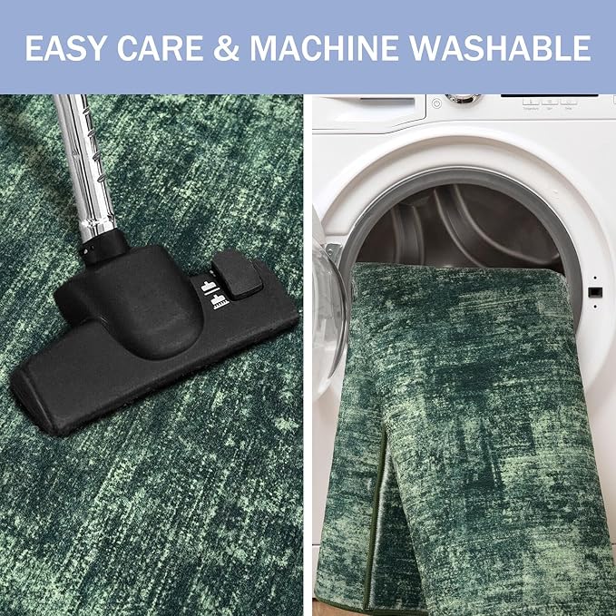 IOHOUZE Abstract Area Rugs 6x9 Ft Washable Rugs - Image 3