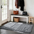 Fluffy Rug Shag Area Rug, Small Bedside Rug, Soft Fluffy Shag Entryway Throw by Yongyangjuxi
