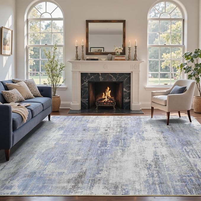 6x9 Ft Large Area Rugs for Living Room, Soft Non-Slip Washable Rugs Modern - Image 3