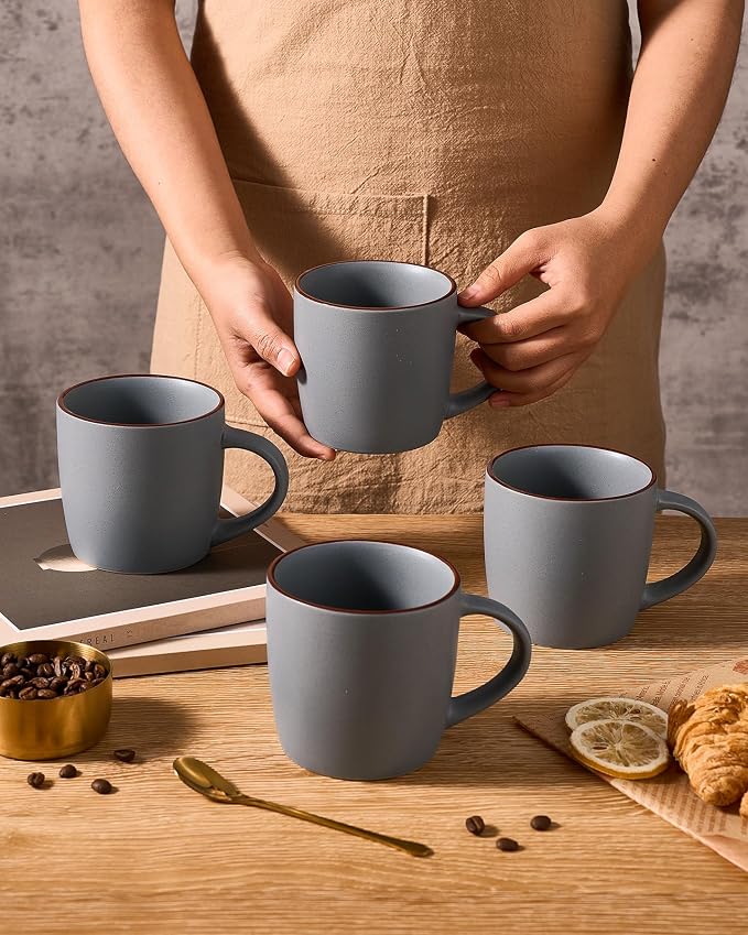 famiware Mercury Coffee Mugs 13 oz, Coffee Mugs Set of 8 - Image 3