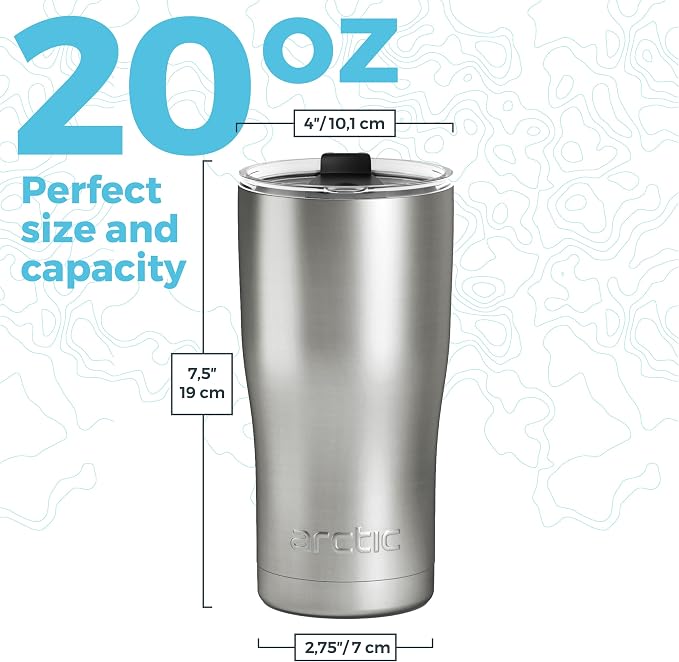 | 20 oz Matte Turquoise Insulated Tumbler - Image 3