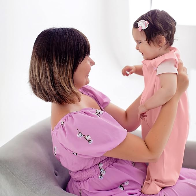 Mama Cheetah Baby Sleep Sack 0.5 TOG, Organic Cotton Baby Wearable Blanket with Two-Way Zipper, Swaddle Transition Baby Sleeping Bag for Newborn Infant Toddler Boy Girl, 18-24 Months