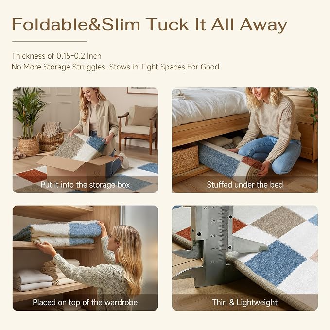 PureCozy Machine Washable 6x9 Area Rugs - Image 8