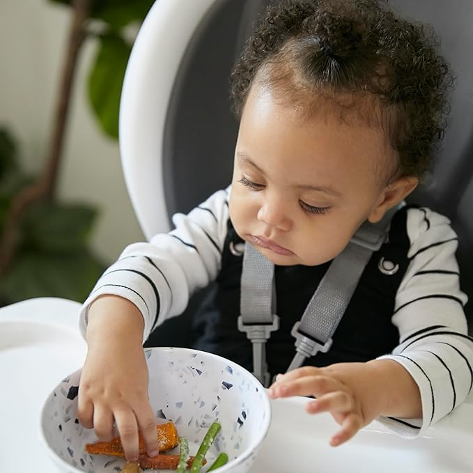 Ingenuity SmartClean Trio Elite 3-in-1 Convertible Baby High Chair, Toddler Chair, and Dining Booster Seat, For Ages 6 Months and Up, Unisex - Slate