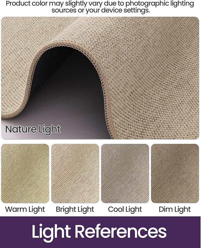 DEXI Ultra Thin Door Mat Indoor Entrance 32x48, Non Slip Rubber Backed Entryway - Image 3