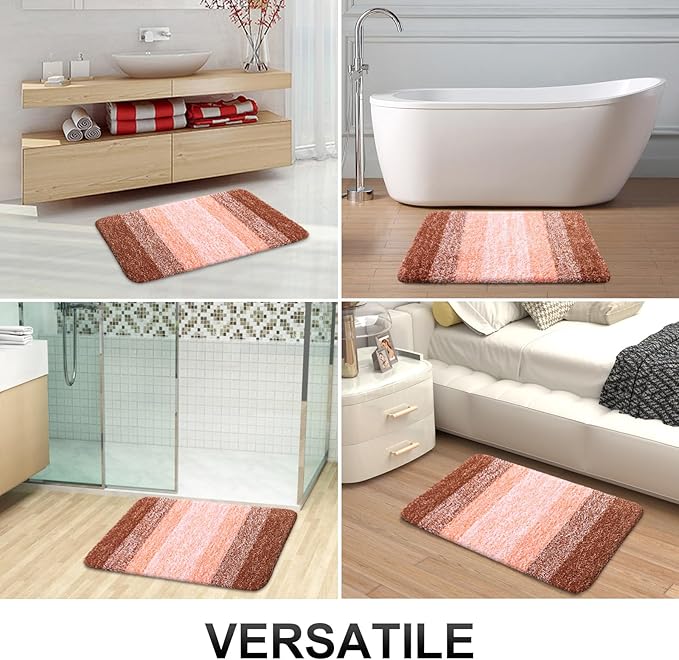 OLANLY Bathroom Runner Rugs Mat 47x17, Extra Soft Absorbent Microfiber Bath Rugs - Image 6